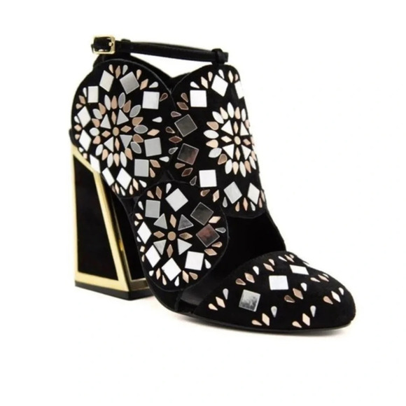 Kat Maconie Frida - Mirrored Suede LIKE NEW! - Picture 1 of 15